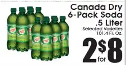 Supremo Foods Inc Canada Dry 6-Pack Soda offer