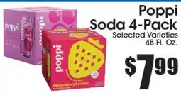 Supremo Foods Inc Poppi Soda 4-Pack offer