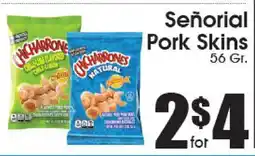 Supremo Foods Inc Señorial Pork Skins offer
