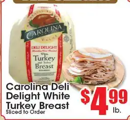 Supremo Foods Inc Carolina Deli Delight White Turkey Breast offer