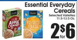 Supremo Foods Inc Essential Everyday Cereals offer