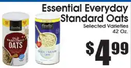 Supremo Foods Inc Essential Everyday Standard Oats offer