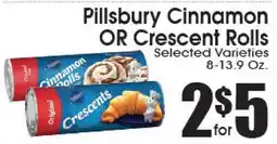 Supremo Foods Inc Pillsbury Cinnamon OR Crescent Rolls offer
