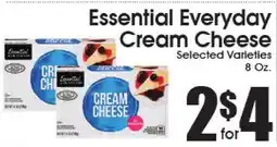 Supremo Foods Inc Essential Everyday Cream Cheese offer