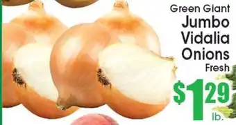 Supremo Foods Inc Green Giant Jumbo Vidalia Onions offer