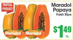 Supremo Foods Inc Maradol Papaya offer