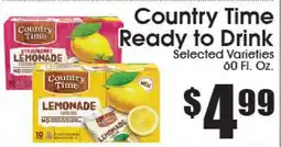 Supremo Foods Inc Country Time Ready to Drink offer