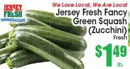 Supremo Foods Inc Jersey Fresh Fancy Green Squash (Zucchini) offer