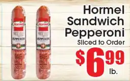 Supremo Foods Inc Hormel Sandwich Pepperoni offer