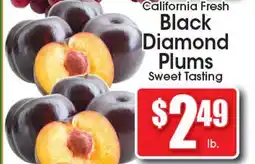Supremo Foods Inc Black Diamond Plums offer