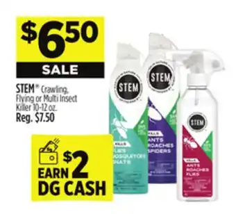 Dollar General STEM Crawling, Flying or Multi Insect Killer offer