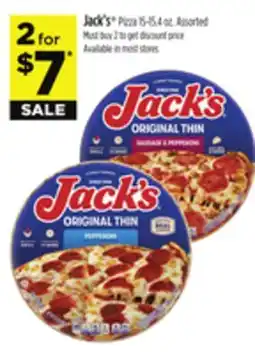 Dollar General Jack's Pizza offer
