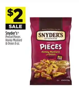 Dollar General Snyder's Pretzel Pieces Honey Mustard & Onion offer