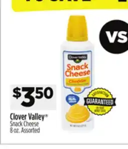 Dollar General Clover Valley Snack Cheese offer