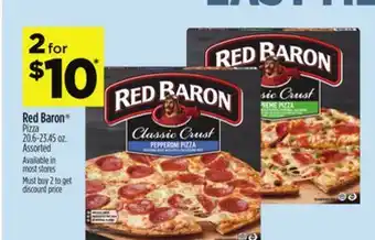 Dollar General Red Baron Pizza offer