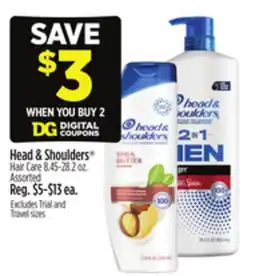 Dollar General Head & Shoulders Hair Care offer