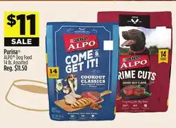 Dollar General Purina ALPO Dog Food offer