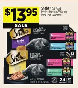 Dollar General Sheba Cat Food Perfect Portions offer