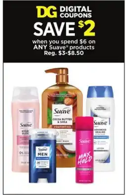 Dollar General ANY Suave products offer