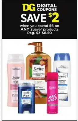 Dollar General ANY Suave products offer