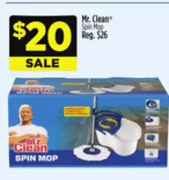 Dollar General Mr. Clean Spin Mop offer