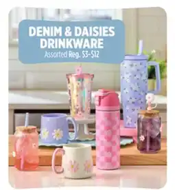 Dollar General DENIM & DAISIES DRINKWARE offer