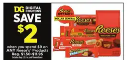 Dollar General ANY Reese's Products offer