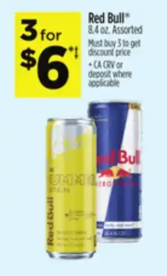 Dollar General Red Bull offer