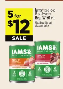 Dollar General Iams Dog Food offer