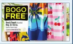 Dollar General Beach Towels offer