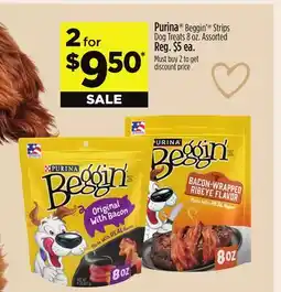 Dollar General Purina Beggin' Strips Dog Treats offer