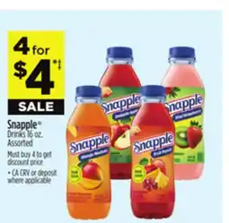 Dollar General Snapple Drinks offer