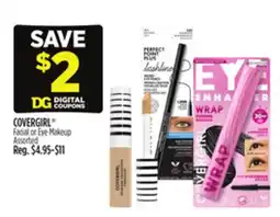 Dollar General COVERGIRL Facial or Eye Makeup offer