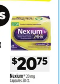 Dollar General Nexium 20 mg Capsules 28 ct offer