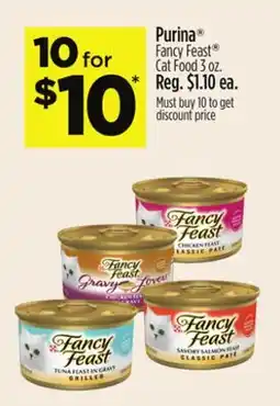 Dollar General Purina Fancy Feast Cat Food offer