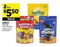 Dollar General NABISCO Snak-Saks offer