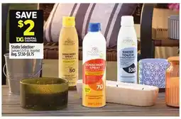 Dollar General Studio Select Sunscreen offer