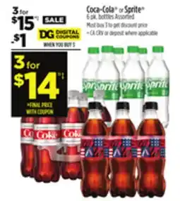 Dollar General Coca-Cola or Sprite offer