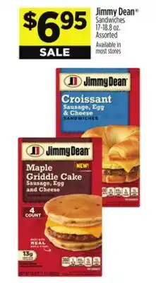 Dollar General Jimmy Dean Sandwiches offer