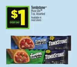 Dollar General Tombstone Pizza Stix offer