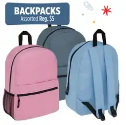 Dollar General BACKPACKS offer
