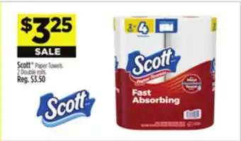 Dollar General Scott Paper Towels offer