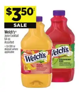 Dollar General Welch's Juice Cocktail offer