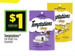 Dollar General Temptations Cat Treats offer