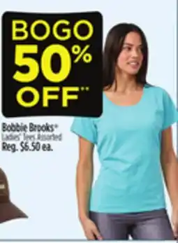 Dollar General Bobbie Brooks Ladies' Tees offer