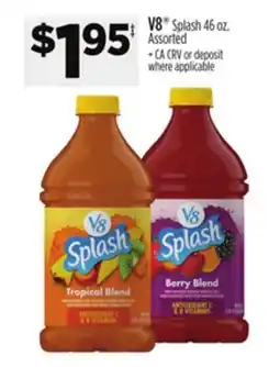 Dollar General V8 Splash offer