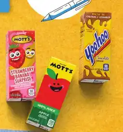 Family Dollar Yoo-hoo Drinks 6.5 oz., 3 pk. or Mott's Juices 6.75 oz., 3 pk offer