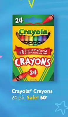 Family Dollar Crayola Crayons offer