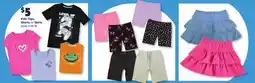 Family Dollar Kid's Tops, Shorts, or Skirts offer