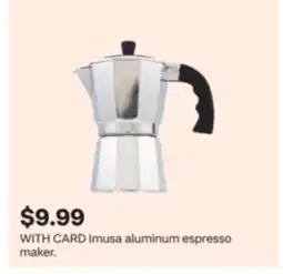 CVS Imusa aluminum espresso maker offer